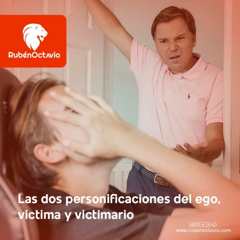 Las dos personificaciones del ego, víctima y victimario