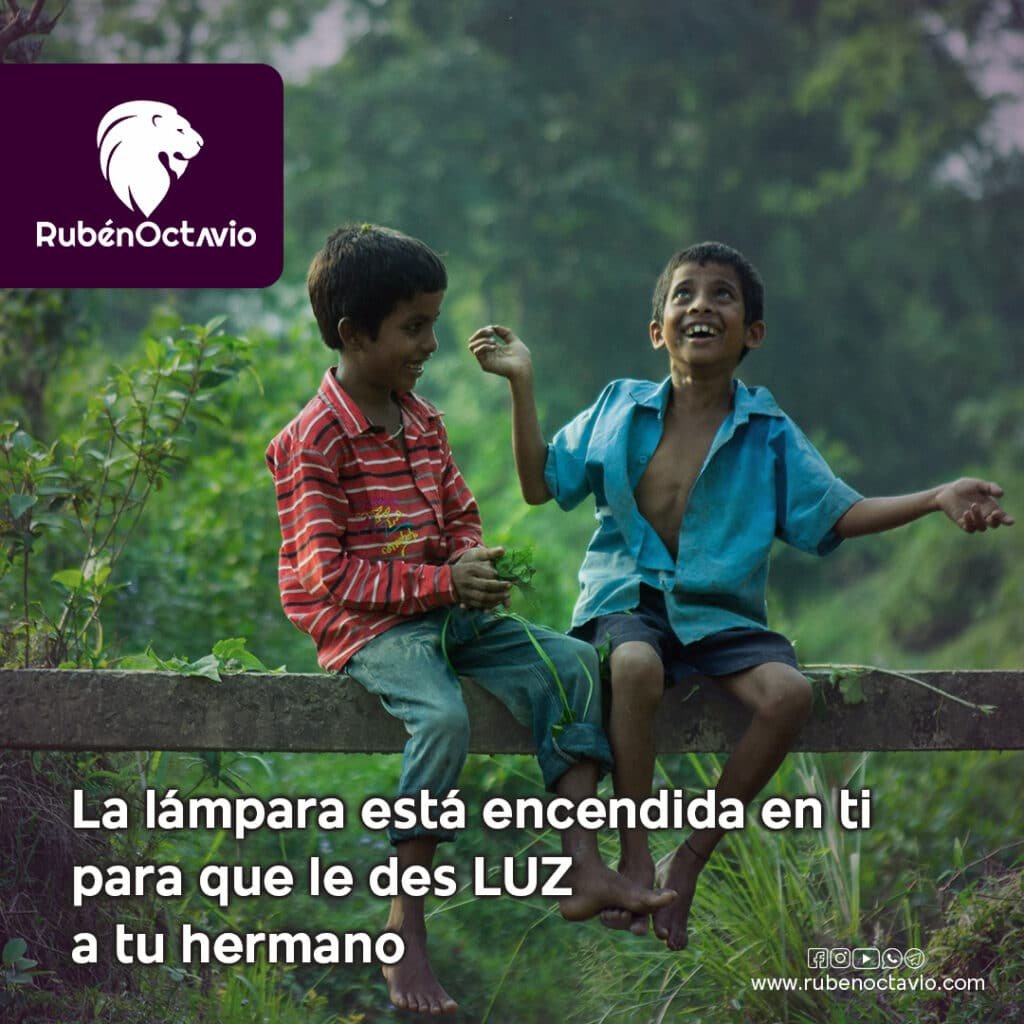 Reflexión sobre ser luz para otros y compartir amor desde la esencia interior.