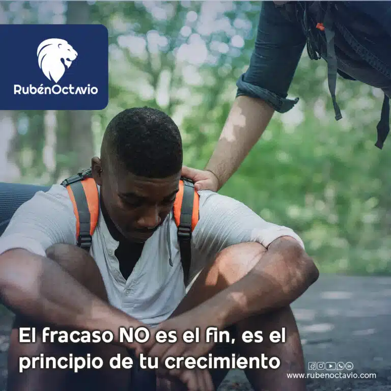 El fracaso NO es el fin, es el principio de tu crecimiento