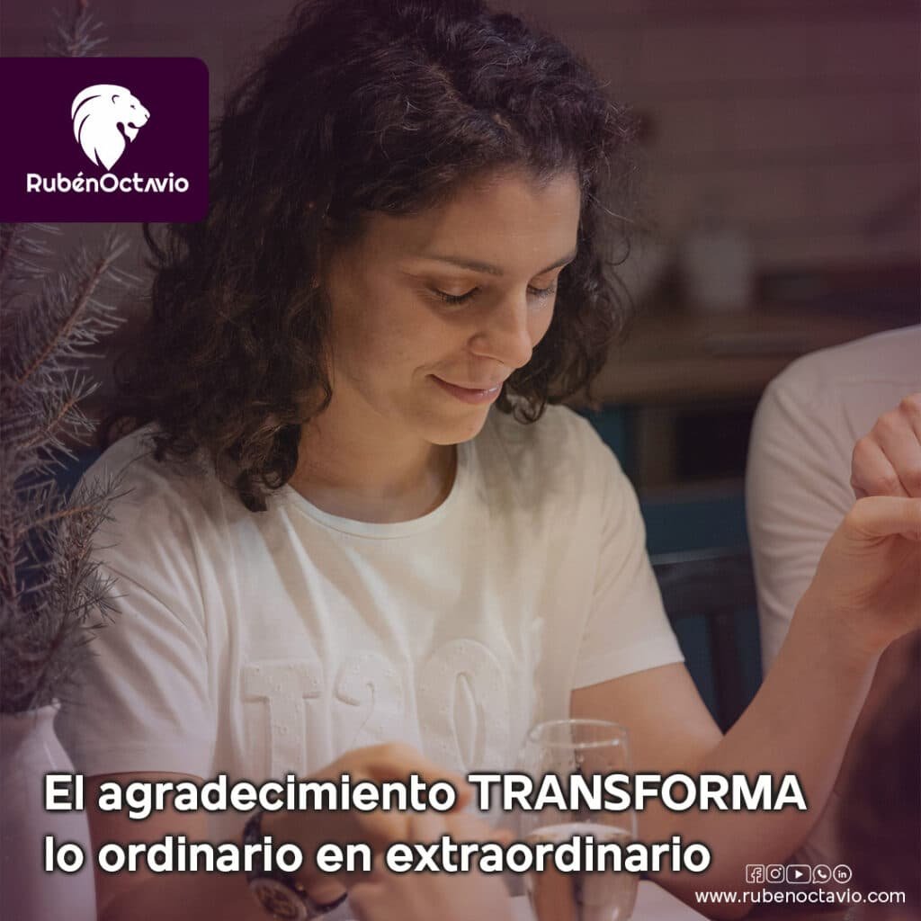 Reflexión sobre cómo la gratitud transforma lo cotidiano en algo extraordinario y fortalece la consciencia y la plenitud.