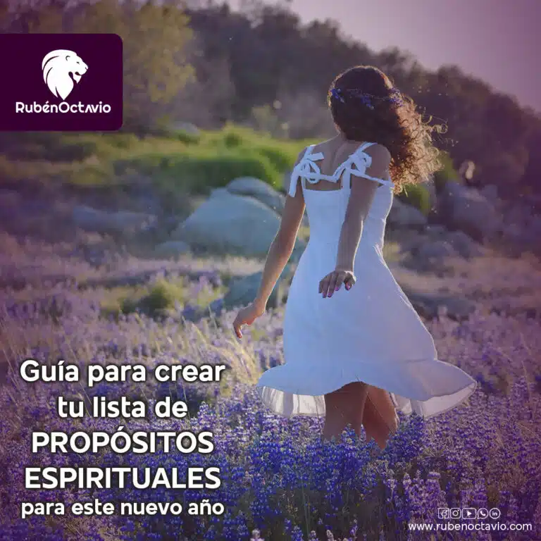 Guía para crear tu lista de propósitos espirituales para este nuevo año