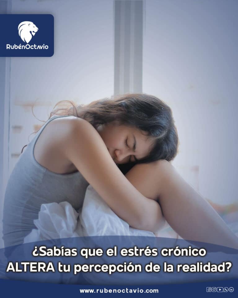 ¿Sabías que el estrés crónico ALTERA tu percepción de la realidad?